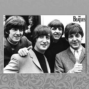 Плакат А3 The Beatles 02