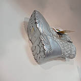 Зимові черевики чоботи термо дівчинці Том.м 27-29 Winter срібло, фото 2