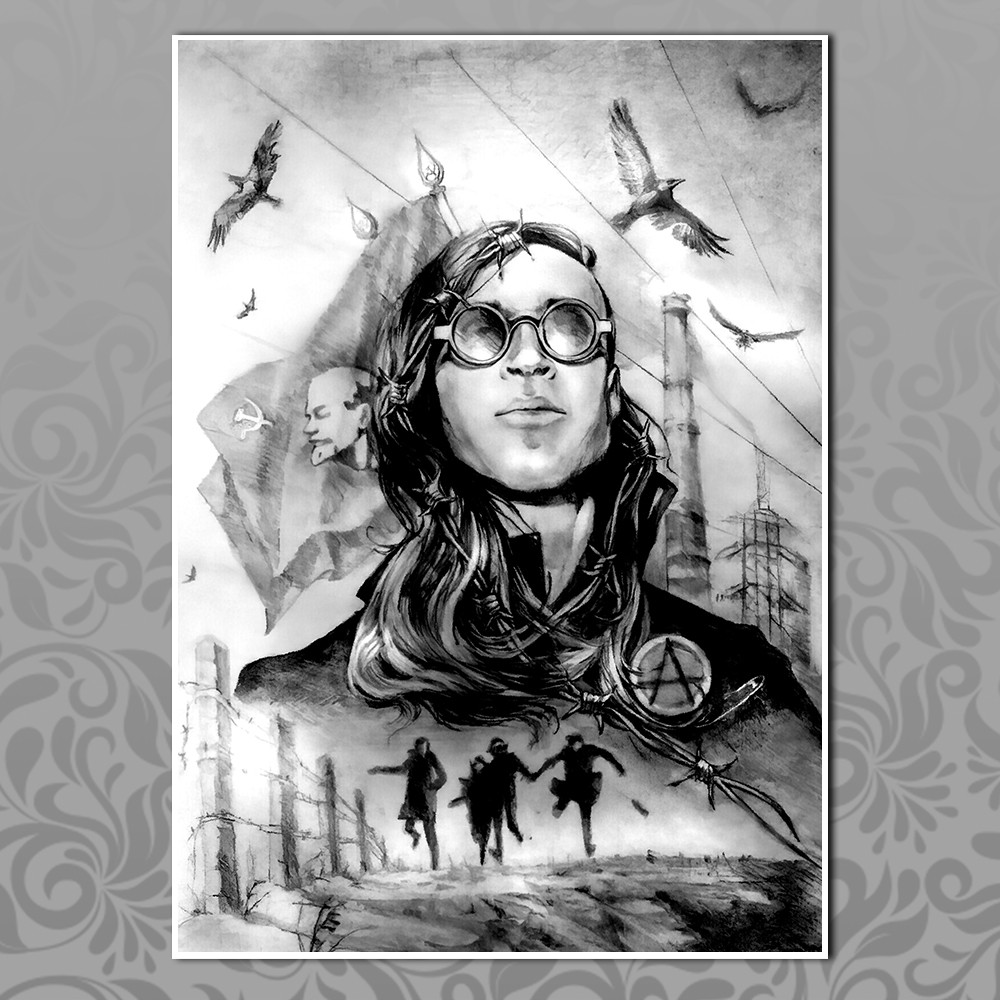 Плакат А3 Рок Цивільна Оборона 010, фото 1