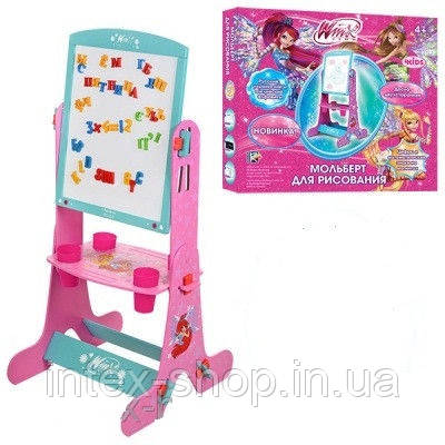 Дитячий двосторонній мольберт "Winx" WX 0059