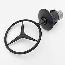 Емблема приціл для Mercedes-Benz (Мерседес) Чорна Матова, фото 5