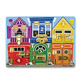 Дерев'яна дошка із засувками Melissa&Doug MD13785