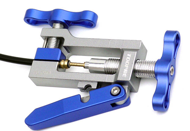 Вело інструмент для обслуговування та ремонту гідролінії гідравлічних гальм велосипеда, самокату, скутера., фото 1