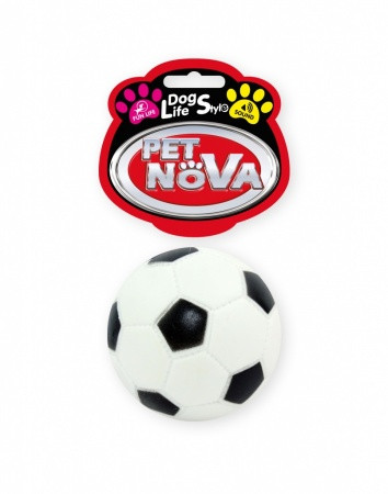 Іграшка для собак Футбольний м'ячик Pet Nova 7 см