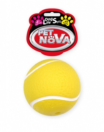 Іграшка для собак М'яч тенісний Pet Nova 7 см