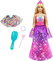 Лялька Барбі Дрімтопія 2 в 1 Принцеса та Русалка Barbie Dreamtopia 2-in-1 Princess to Mermaid