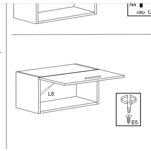 Купить Шкаф навесной, вытяжка на кухню, тумбочка, шкафчик в ванную ...