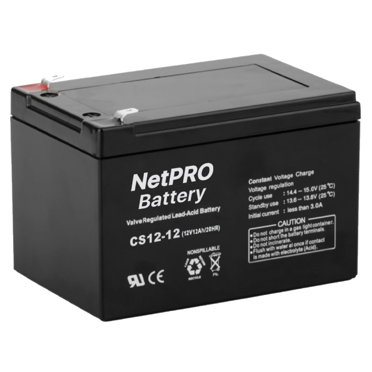 Акумулятор NetPRO CS12-12 (12В 12Ач)