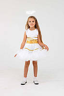Детский карнавальный костюм для девочки Ангелочек на рост 115-125 см