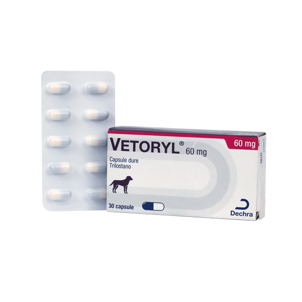 Веторіл VETORYL (трилостан) препарат для лікування синдрому Кушінга, 60 мг