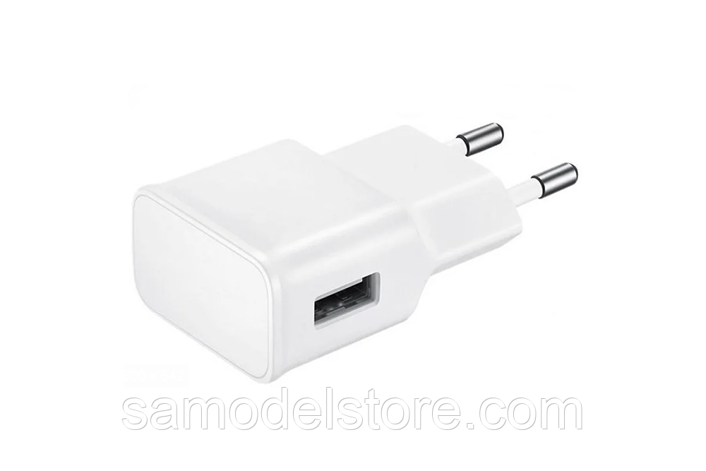 Мережевий зарядний пристрій travel adapter 1 USB 2 А, фото 1