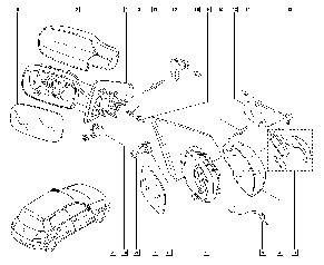 BLIC (Польща) 6102-02-1233228P-скло дзеркала (високе з нагріванням) на Renault Megane 2 (2002-2008), фото 2