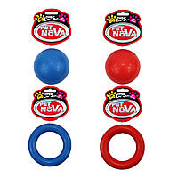 Набор игрушек для собак Pet Nova «Мячи и кольца»