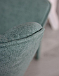 Стілець з оббивкою шеніл в стилі модерн для дому та офісу  Charley (Чарлі) MC-175 Evrodim, light green fabric, фото 5