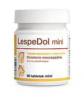 ЛеспеДол Міні Dolfos LespeDol Mini сечогінний препарат для мініатюрних собак і котів, 60 таблеток