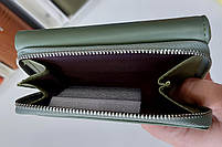 Женский кошелек Balisa C6602 зеленый Небольшой женский кошелек с искусственной кожи закрывается на магнит, фото 3