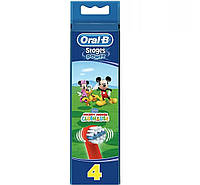 Насадки для зубных щеток Oral-B Stages Power (Мики) 4 шт