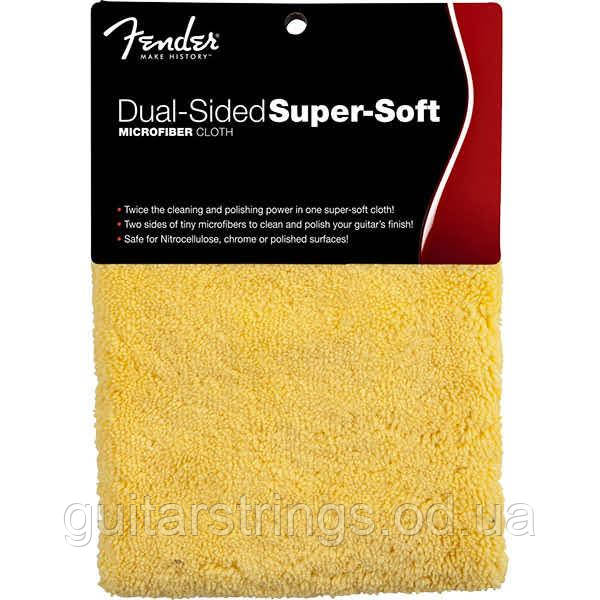 Полировочная ткань Fender Dual Sided Super Soft Microfiber Cloth - фото 1 - id-p1517463220