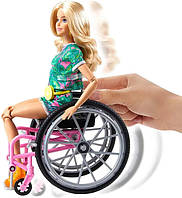 Барбі Модниця 165 на інвалідному візку — Barbie Fashionistas Doll 165, Wheelchair