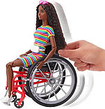 Барбі Модниця 166 на інвалідному візку — Barbie Fashionistas Doll 166, Wheelchair, фото 7