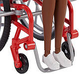 Барбі Модниця 166 на інвалідному візку — Barbie Fashionistas Doll 166, Wheelchair, фото 3