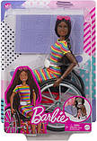 Барбі Модниця 166 на інвалідному візку — Barbie Fashionistas Doll 166, Wheelchair, фото 10