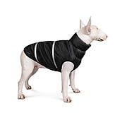 Жилет для собаки Big Boss 2XL / Довжина спини: 45см, обхват грудей: 60-74см / Pet Fashion чорний