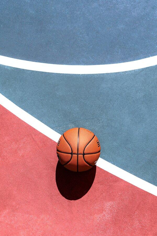 Мяч баскетбольный для улицы и зала коричневый размер 6 Profi - фото 3 - id-p1517513163