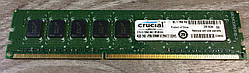 4GB DDR3 1066MHz Crucial PC3 8500E 2Rx8 RAM ECC Оперативна пам'ять