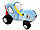 М'яка іграшка Синій Трактор з червоним ковшем музикою і піснями російською BT1025RU, фото 3