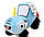 М'яка іграшка Синій Трактор з червоним ковшем музикою і піснями російською BT1025RU, фото 6