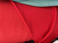 Ткань Трехнитка с начесом для пошива спортивных костюмов цвет красный Турция