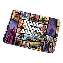 Печать на коврикe для мыши 220x180 "GTA 5"