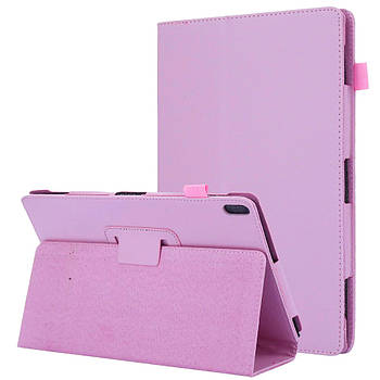 Чохол-книжка Litchi Leather Case для Apple iPad Pro 12.9 2015 / 2017 (Wake / Sleep) Light Pink