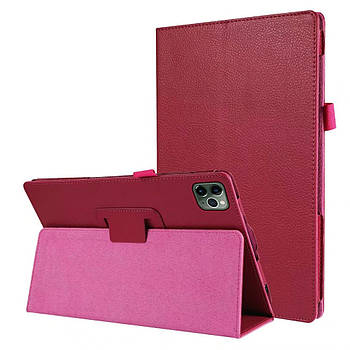 Чохол-книжка Litchi Leather Case для Apple iPad Pro 12.9 2018 / 2020 (Wake / Sleep) Rose