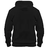 Худі Jordan Спортивна Кофта чоловіча толстовка з логотипом Джордан Кенгурушка чорна з кишенею Літня, Зимова, фото 2