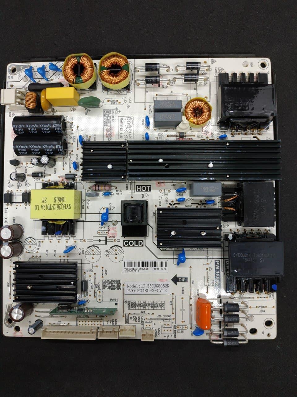Блок живлення (Power Supply) pw.188w2.711 для телевізора Sharp LC-55CUG8052K