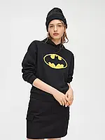 Кенгуру в стилі Batman Кофта з капюшоном і кишенею Пайта принт Бет мен Кажан комікси Супермен