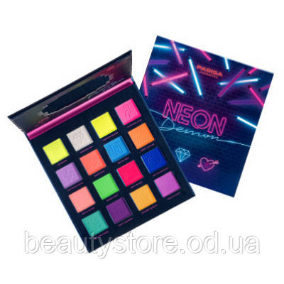 Палітра тіней Parisa Cosmetics E-716 "NEON DEMON" Eyeshadow Palette, фото 2