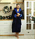 Чоловічий махровий халат банний синій L, XL, ХХЛ, 3XXL, фото 2
