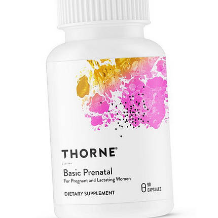 Вітаміни для вагітних Thorne Research Basic Prenatal 90 caps, фото 4