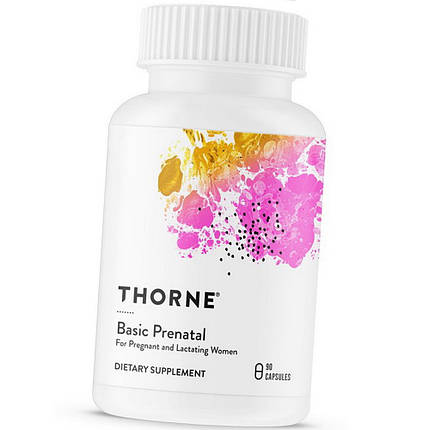 Вітаміни для вагітних Thorne Research Basic Prenatal 90 caps, фото 3