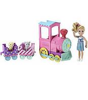 Челсі та її паровозик Чу-Чу — Barbie Club Chelsea Doll And Choo-choo Train Playset