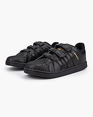 Дитячі кеди Adidas Superstar Black K0031, фото 3