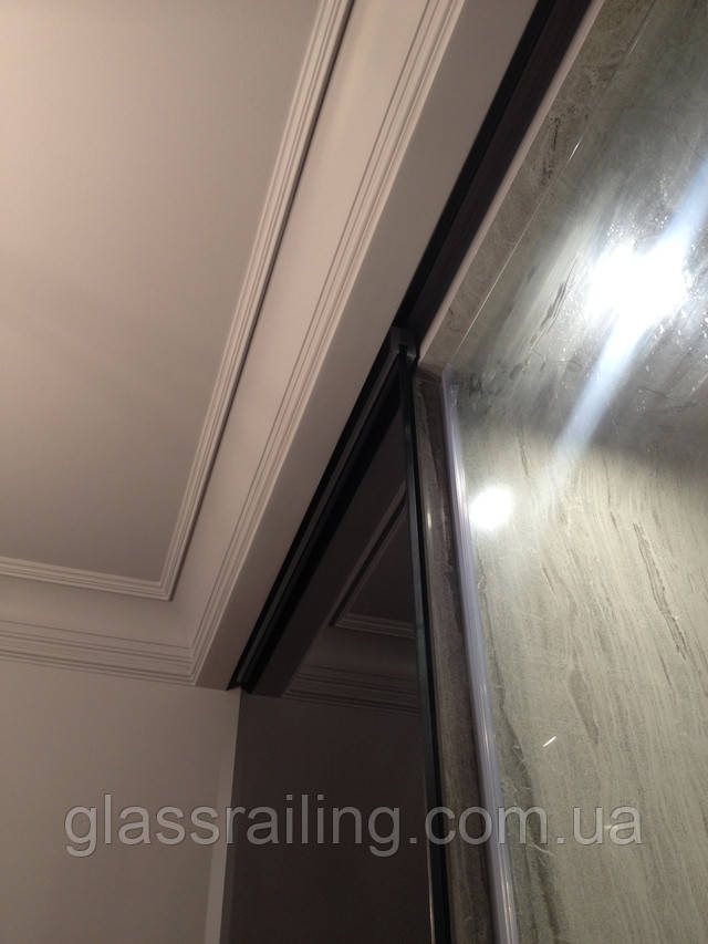 Двері зі скла розсувна