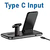 Бездротова зарядка QI док-станція Smart Pro Wireless Charger 2 4в1 для iPhone/Android/Apple Watch/AirPods, фото 6