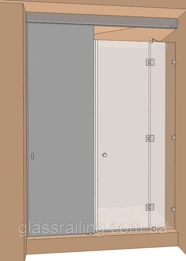 Скляна душова візуалізація