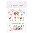 3D-стікери для дизайну нігтів, JOYFUL NAIL. На клеючій основі, "Бренд"., фото 3