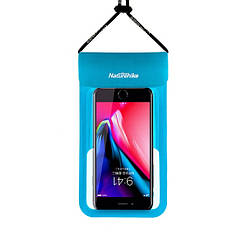 Гермочохол для смартфона Naturehike CB02 IPX8 6 inch NH18S002-D Blue Уценка