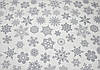 Скатертина для столу "Сніжинки" 235х150см, Сірий, фото 9